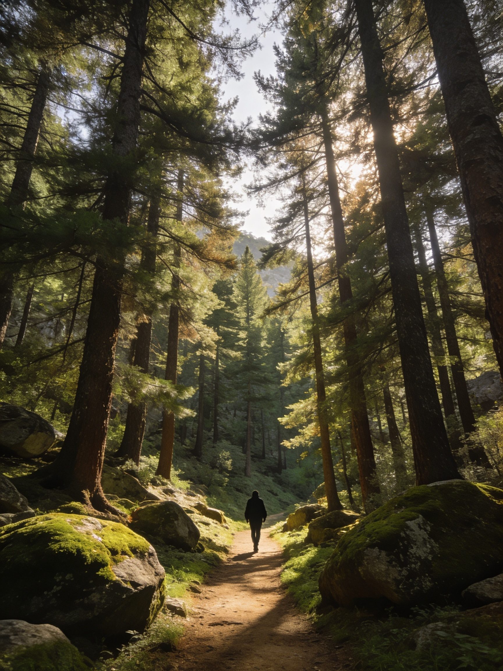 Bosque de pinos en Avándaro, Valle de Bravo, próximamente actividades outdoor